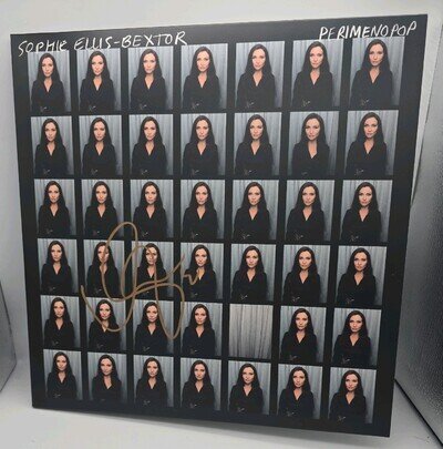 Hand Signed Sophie Ellis-Bextor Perimenopop Vinyl 12" Autographed in person