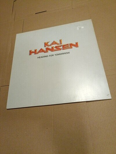 Gamma Ray- Heading For Tomorrow LP. NM/VG