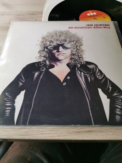 Ian Hunter All American Alien Boy Vinyl LP 1976 CBS 81310