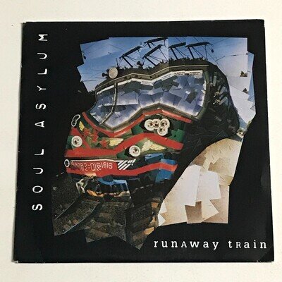 Soul Asylum - Runaway Train 7" Vinyl Record 1A/1B - 659390 7 VG+/EX