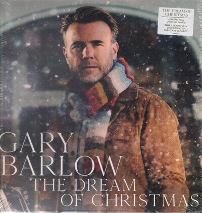 GARY BARLOW DREAM OF CHRISTMAS LP VINYL limited edition 13 track white vinyl LP