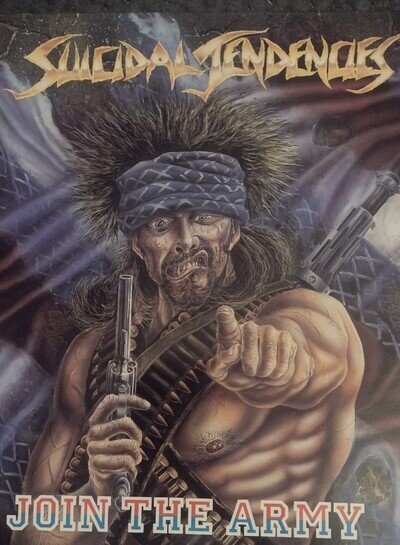 Suicidal Tendencies Join the Army UK LP 1987 V2424