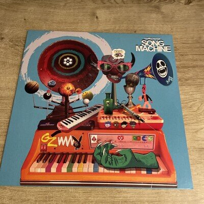 Gorillaz song machine Lp vinyl limited edition blue vinyl 2020 release new