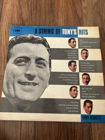 Tony Bennett - A String of Tony's Hits- Double lp vinyl