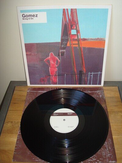 GOMEZ - BRING IT ON 12" VINYL - 5 TRACK EP - VINYL IS MINT/UNPLAYED 1998