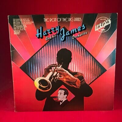 HARRY JAMES The Beat Of The Big Bands - 1973 UK Vinyl LP Embassy record