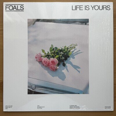 Foals Life Is Yours Ltd Pink Vinyl LP. 2022. Warner. Europe. FREE P&P.