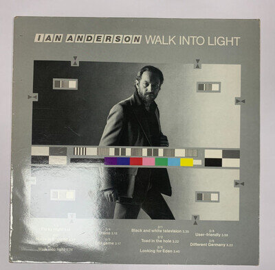 Ian Anderson (Jethro Tull) - Walk Into Light [1983 UK Vinyl LP Printed Inner]