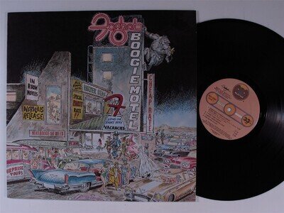 FOGHAT Boogie Motel BEARSVILLE LP VG+ y