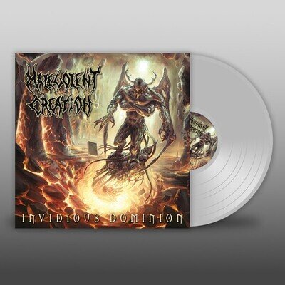 MALEVOLENT CREATION INVIDIOUS DOMINION (CLEAR VINYL) VINYL LP