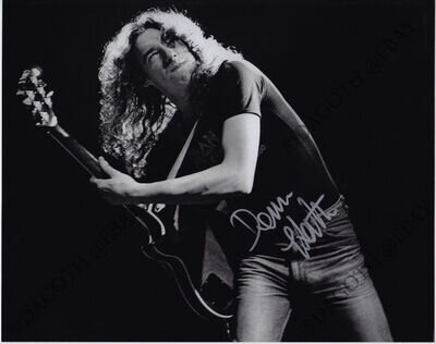 IRON MAIDEN 8x10 Photo DENNIS STRATTON Guitarist 1980 Prowler Autograph / SIGNED