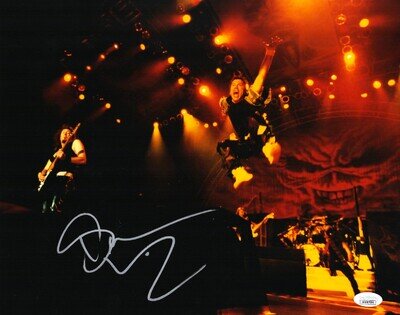 BRUCE DICKINSON Signed Autographed IRON MAIDEN 11x14 Photo JSA Witness #WB787694
