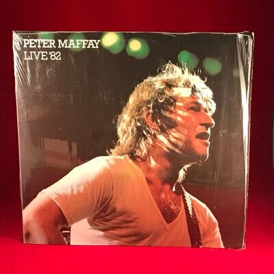 PETER MAFFAY Live '82 1982 Vinyl LP + INNER + POSTER Metronome record