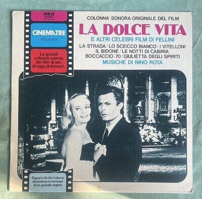 Nino Rota - La Dolce Vita E Altri Celebri Film - Vinyl Lp