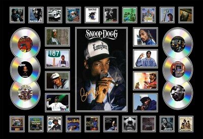 Snoop Dogg Doggystyle Signed Limited Edition Memorabilia Print Autographed Gift