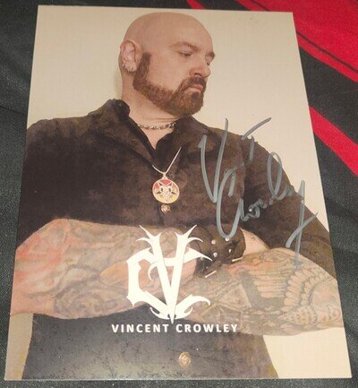 Vincent Crowley Autograph - The Metalhead Box Exclusive - New