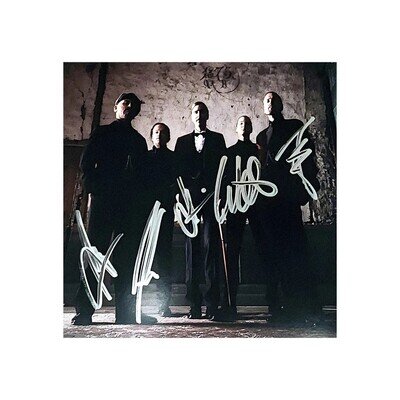 OPETH The Last Will And Testament ART CARD HAND SIGNED by ALL 4 Members @ MINT