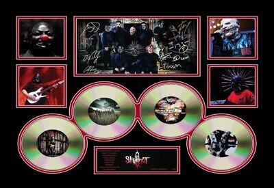 Slipknot Poster Signed Limited Edition Memorabilia Print Gift Autograph
