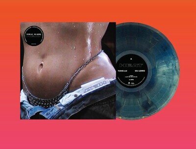 Tove Lo & SG Lewis HEAT Urban Outfitters UO Exclusive Blue Crackle Vinyl
