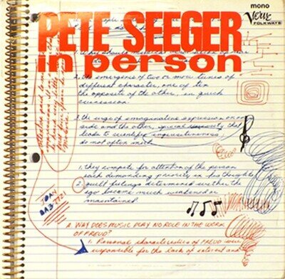Pete Seeger - In Person - Used Vinyl Record - X12230z