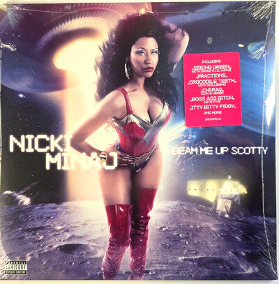 Nicki Minaj – Beam Me Up Scotty 2 x LP Album vinyl record mix tape 2022 hip hop