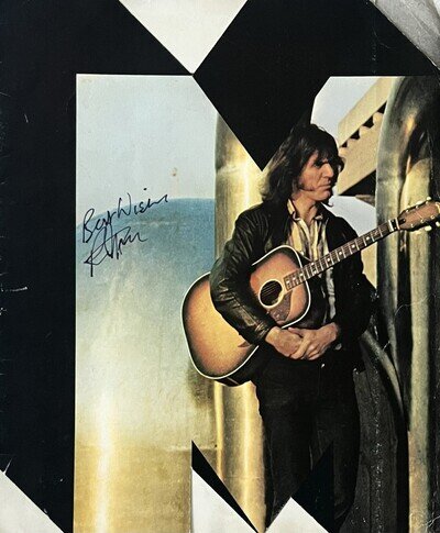 Ralph McTell - Signed Autograph UK Concert Tour Programme (1974) - with Prelude