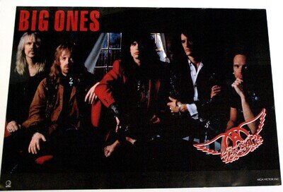 Aerosmith Poster Original Big Ones Japanese Geffen Promo 1994