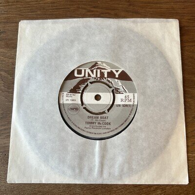 Reggae Tommy Mc Cook ‎– Dream Boat Unity ‎– UN 534