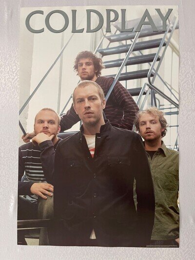 COLDPLAY, RARE 2000’s POSTER