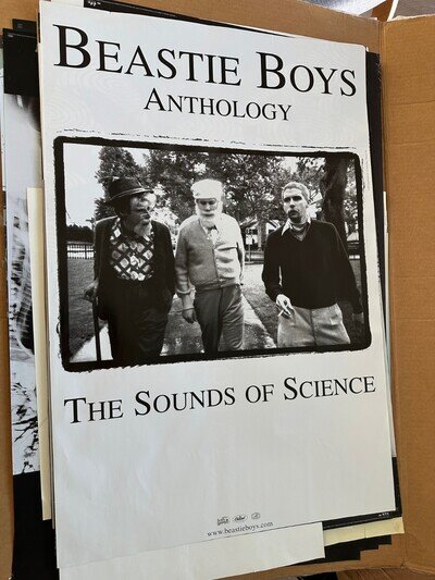 BEASTIE BOYS-ANTHOLOGY LTD.ED. PROMO POSTER 24"x 36" original