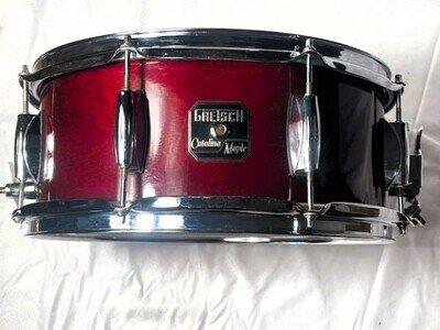 Gretsch 6" X 14" Catalina Maple Snare Drum Deep Cherry 7 ply Shell - GSD-101