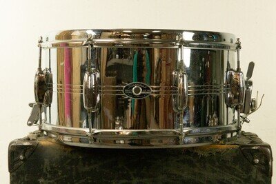 1970s Slingerland 6.5x14 Sound King Snare Drum