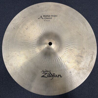 14" Zildjian A PAPER THIN Crash Cymbal