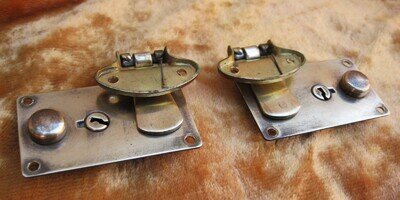 Vintage Mid 1950’s Fender Locking Latch/ Tweed Case Tele Strat Koylon