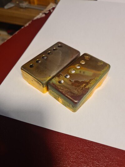 Gibson guitar Vintage Pick Up Covers 1970s Humbucker