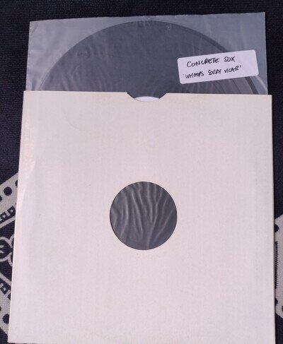 CONCRETE SOX - CRUST PUNK HERESY RIPCORD DOOM NAPALM DEATH TEST PRESSING