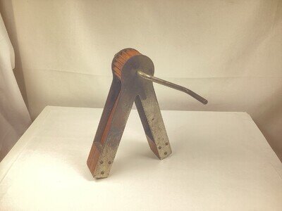 Vintage Hand Rattle Musical Cog Instrument or ALARM RATCHET!