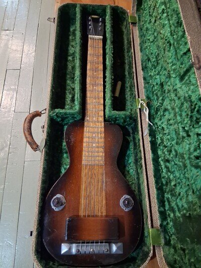 Vintage 1939 Oahu Publishing Co. Electric Lap Steel Guitar Cleveland Ohio
