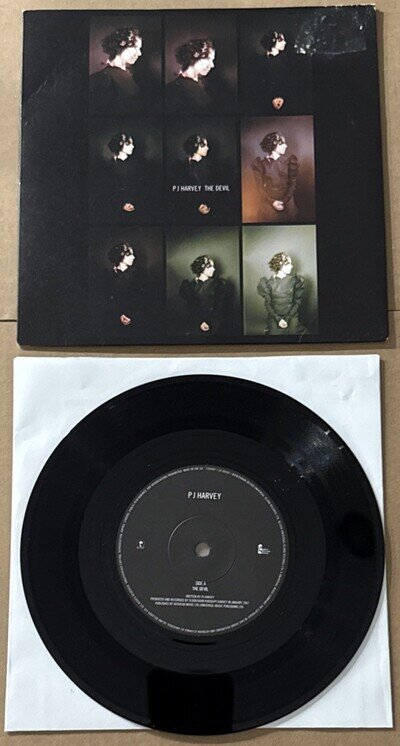 PJ Harvey / The Devil / 7 inch Vinyl / Original 2008 / Island Label / rare /