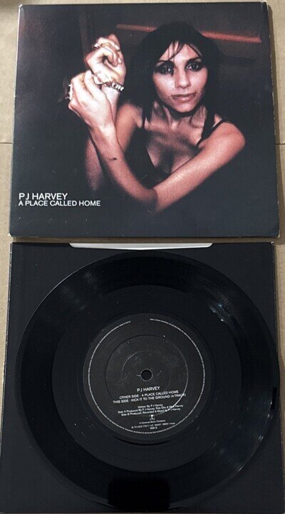 PJ Harvey / A Place Called Home / 7 inch vinyl / Original 2001 / Numbered / Rare
