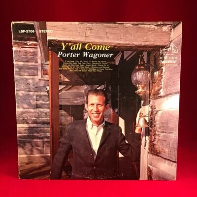 PORTER WAGONER Y'all Come 1974 USA Vinyl LP RCA record