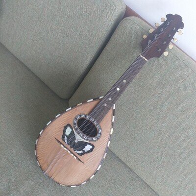 Vintage bowl back mandolin in good playable condition