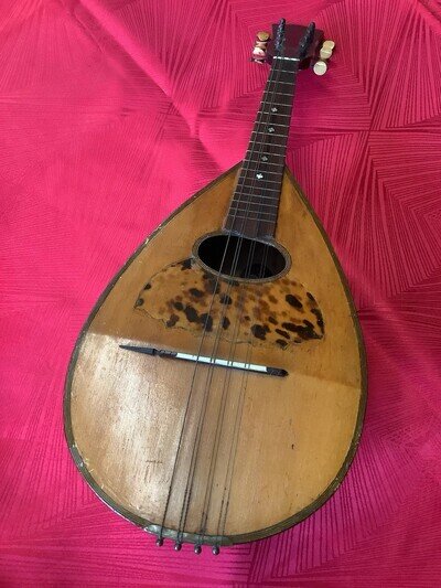 Vintage Italian Bowl Back Mandolin