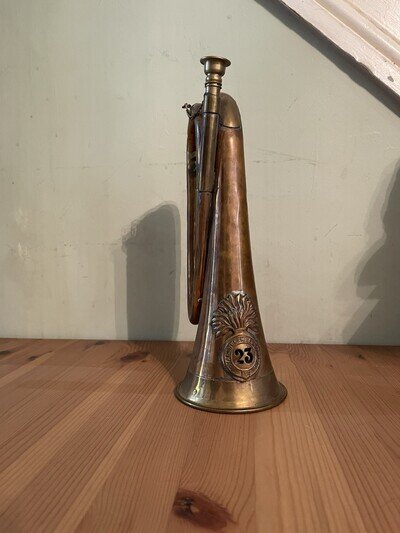 Royal Welsh Fusiliers Copper Brass Bugle
