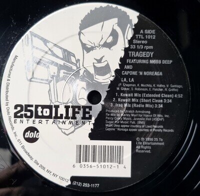 Tragedy – LA, LA Ft. Mobb Deep & Capone N Noreaga (Marley Marl Remixes) 1996