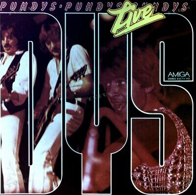Puhdys - Puhdys Live 2LP AMIGA (VG) .*