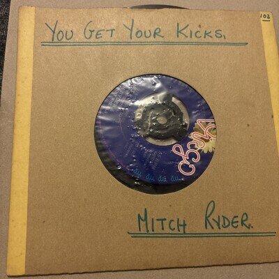 Northern Soul Vinyl Mitch Ryder You Get Your Kicks
