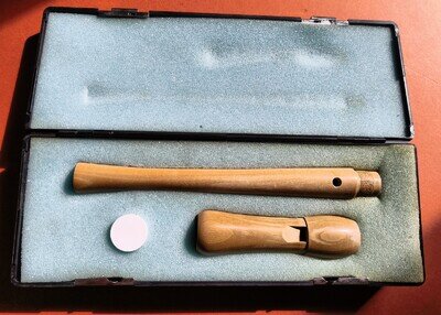 Vintage Dolmetsch Wooden (Maple?) Soprano Recorder, baroque fingering, complete