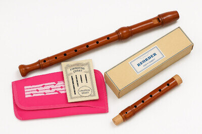 Schotts Wooden Tenor Recorder Made In Germany