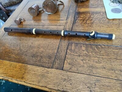 Gerock & Wolf Of Cornhill London Antique Musical Flute c1831, Museum Piece